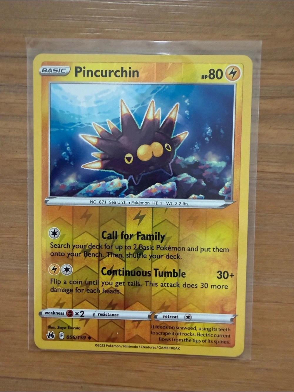 Pincurchin Pokémon Card Character Lot | 2 Reverse Holo Cards ✨5/$25✨